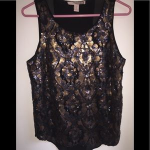 Forever 21 Contemporary Sequin top SZ M 🖤
